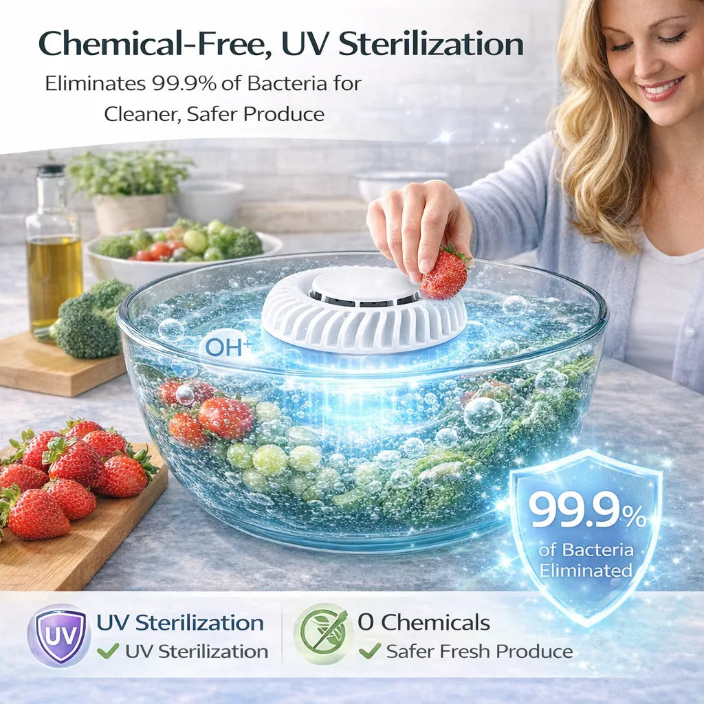 Fruit & Vegetable Washer – Pesticide & Bacteria Cleaner