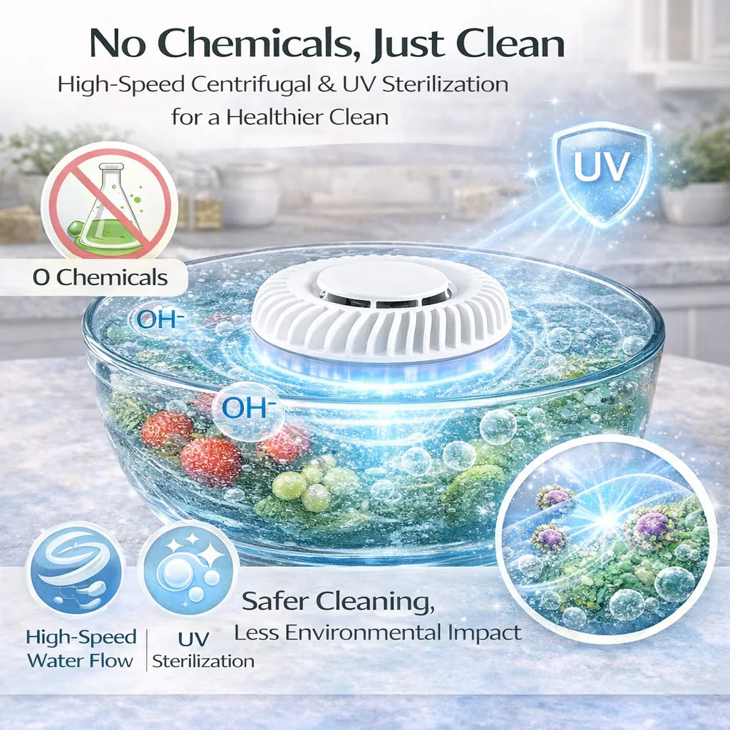 Fruit & Vegetable Washer – Pesticide & Bacteria Cleaner